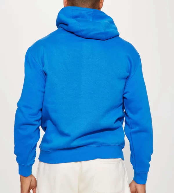 Vibes Embroidered Hoodie - Royal - Hoodies Maroc